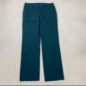 Apt. 9 Women's Torie Green Straight Leg Pants 4P